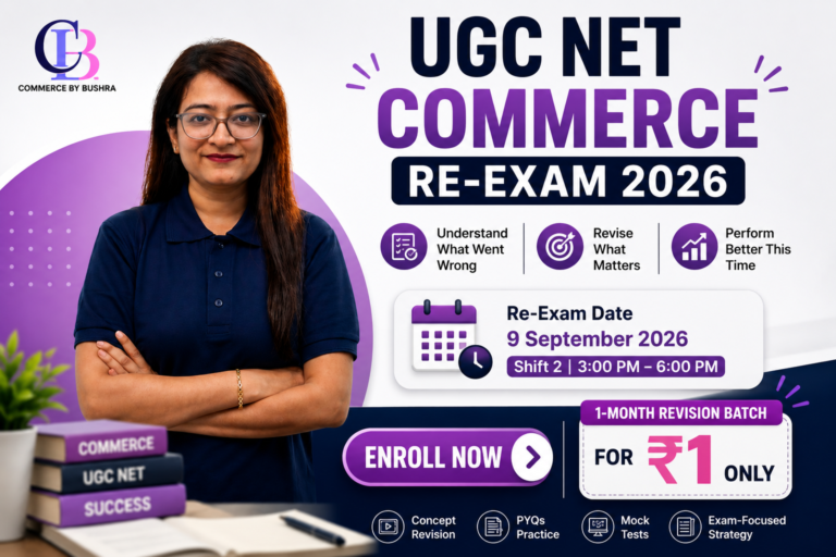 Why NTA Re-Conducted UGC NET Commerce,