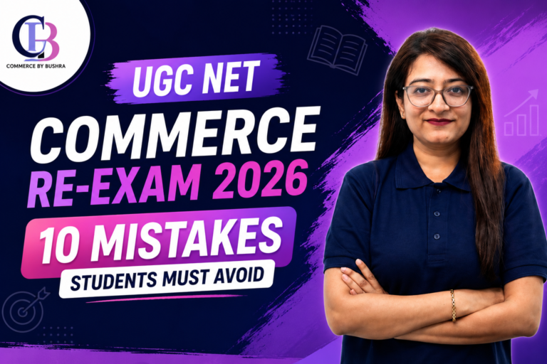 commerce by Bushra Re exam Tips