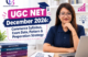 UGC NET December 2026
