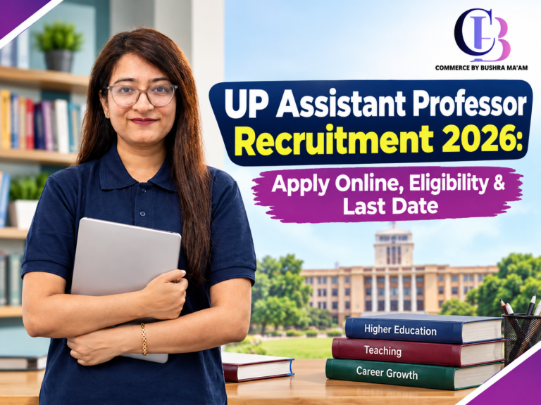 UP Assistant Professor Recruitment