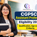 CGPSC Assistant Professor