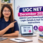 UGC NET December 2026 Admit Card